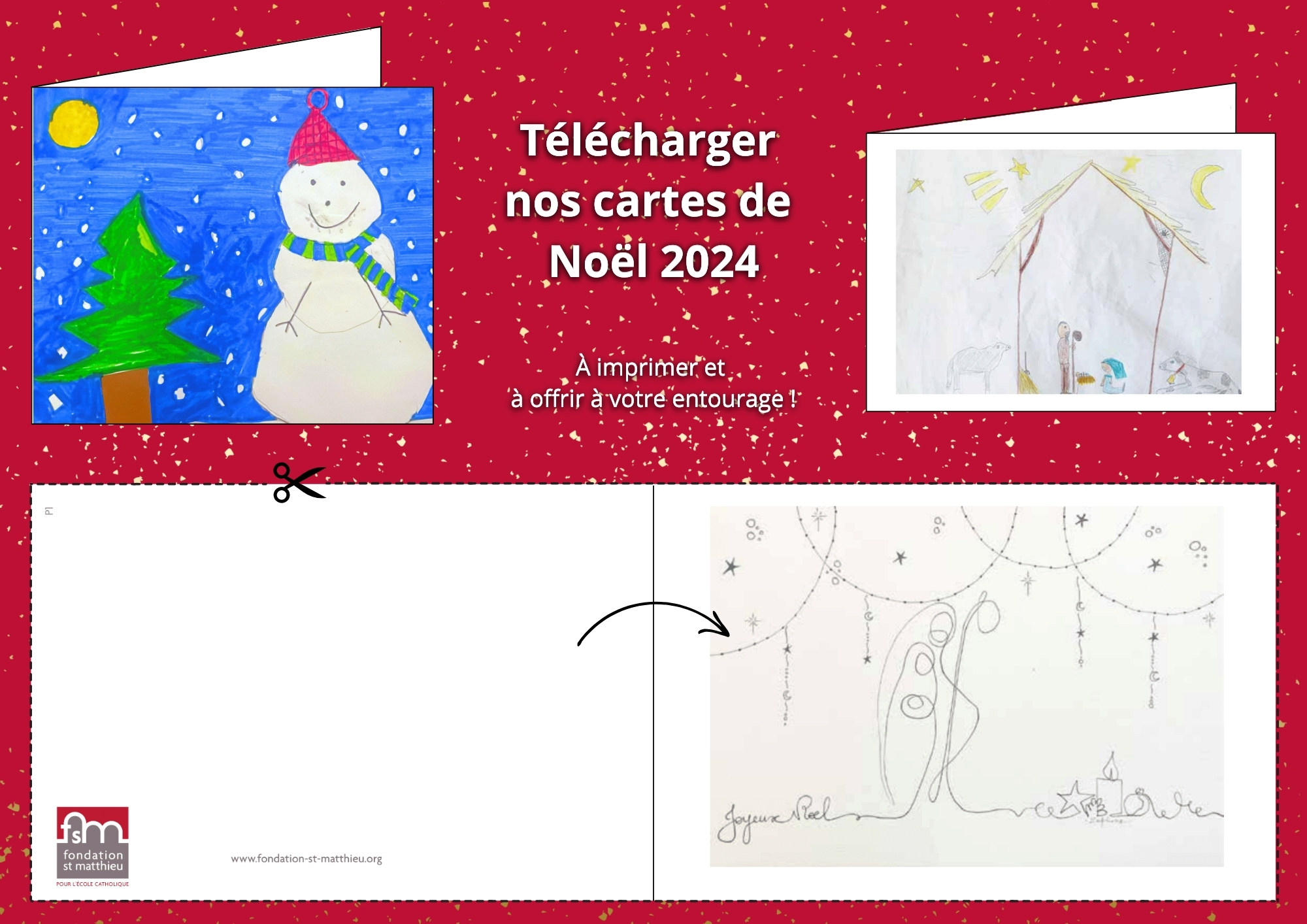 2024 cartes noel